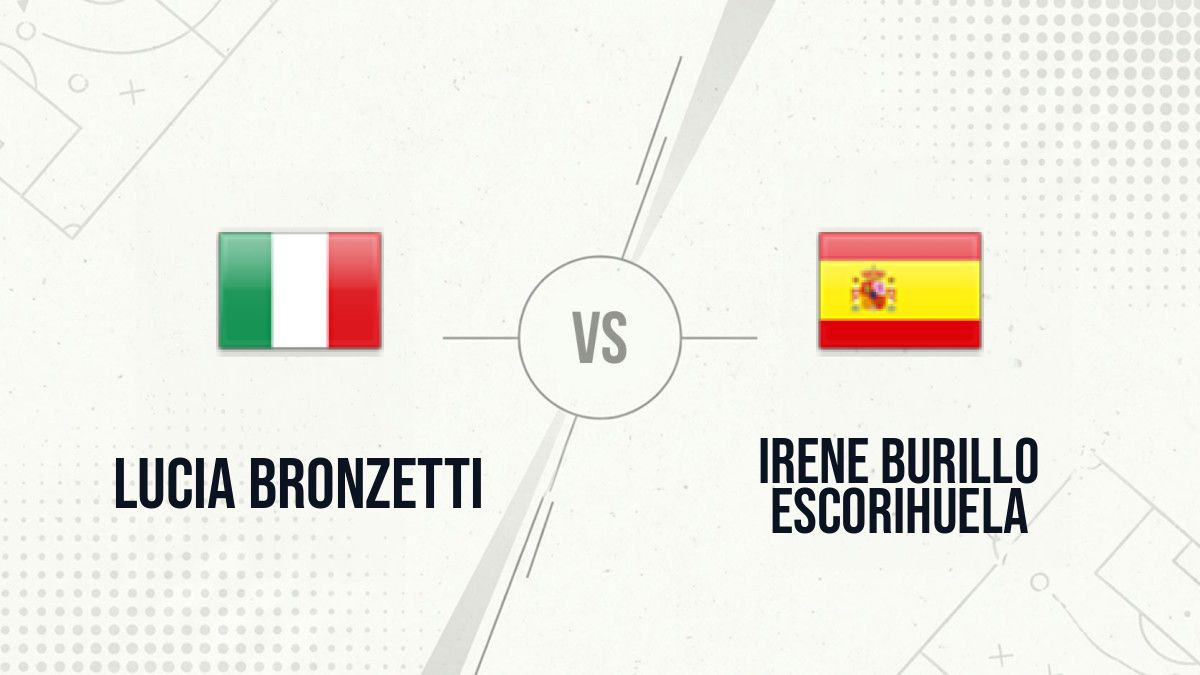 Pronostic Lucia Bronzetti Irene Burillo Escorihuela