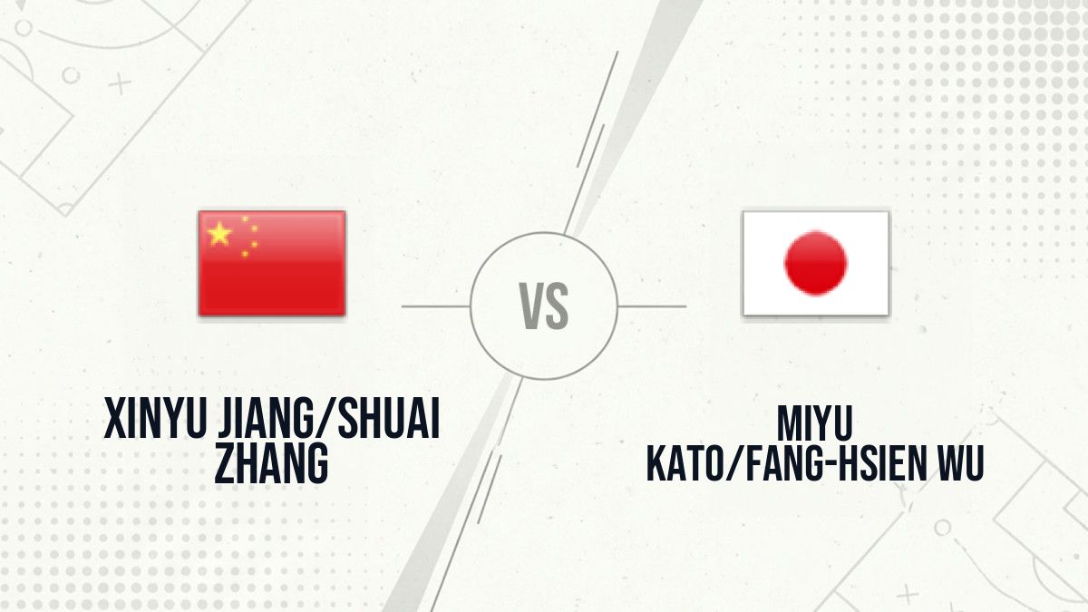 Pronostic Xinyu Jiang/Shuai Zhang Miyu Kato/Fang-Hsien Wu