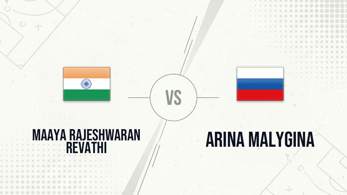 Pronostic Maaya Rajeshwaran Revathi Arina Malygina