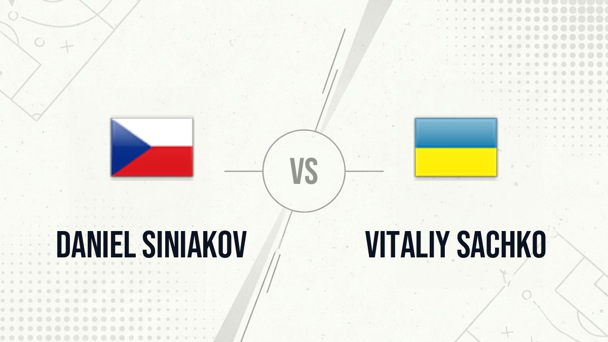 Pronostic Daniel Siniakov Vitaliy Sachko