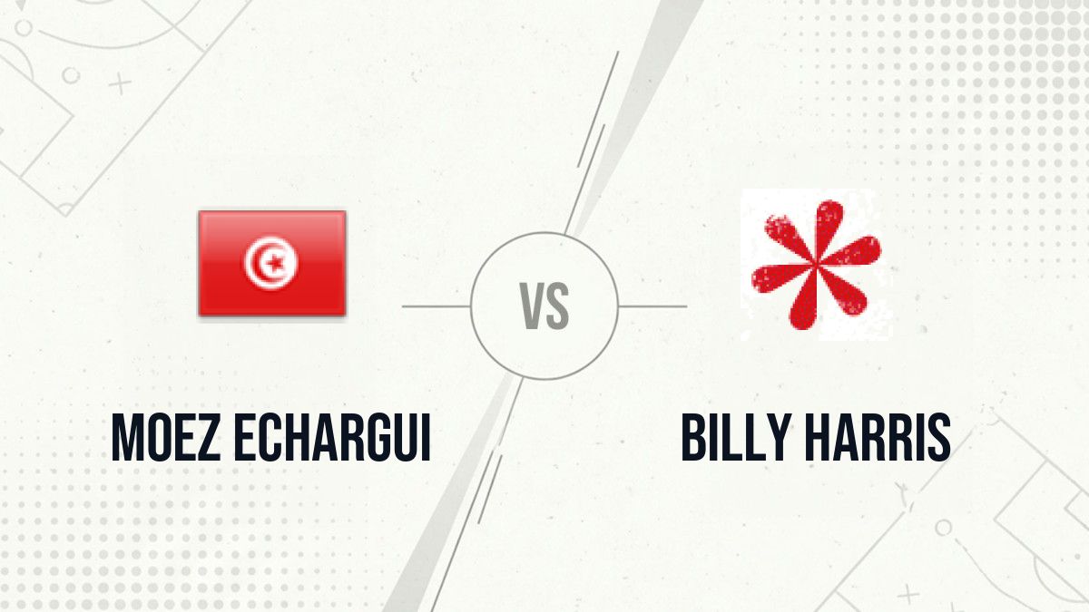 Pronostic Moez Echargui Billy Harris
