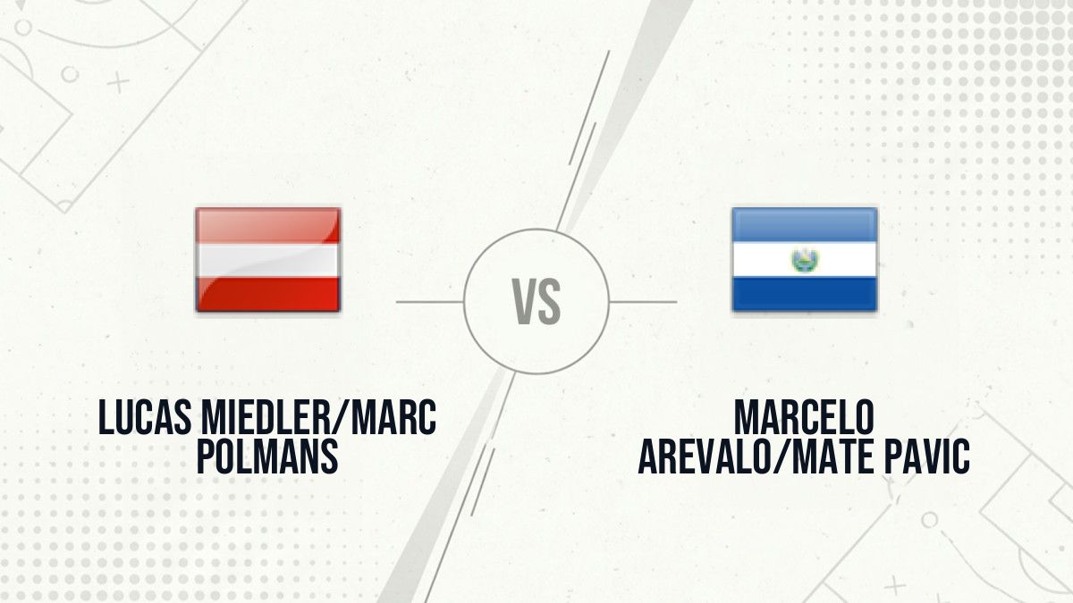 Pronostic Lucas Miedler/Marc Polmans Marcelo Arevalo/Mate Pavic