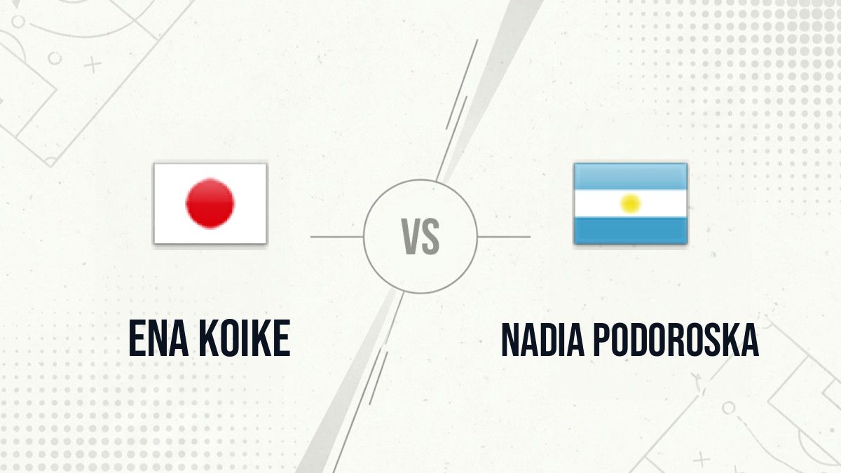 Pronostic Ena Koike Nadia Podoroska