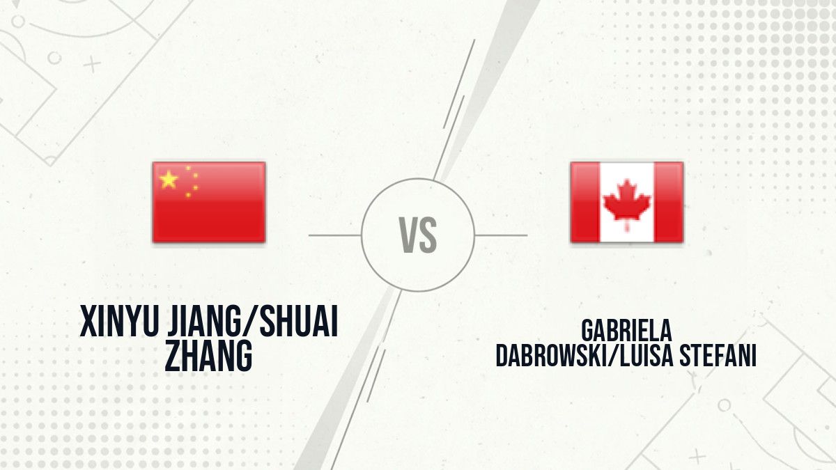Pronostic Xinyu Jiang/Shuai Zhang Gabriela Dabrowski/Luisa Stefani