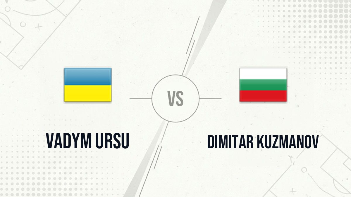Pronostic Vadym Ursu Dimitar Kuzmanov