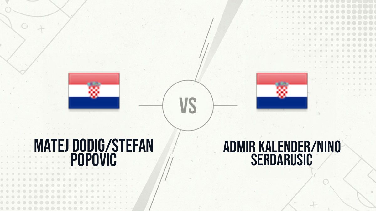 Pronostic Matej Dodig/Stefan Popovic Admir Kalender/Nino Serdarusic