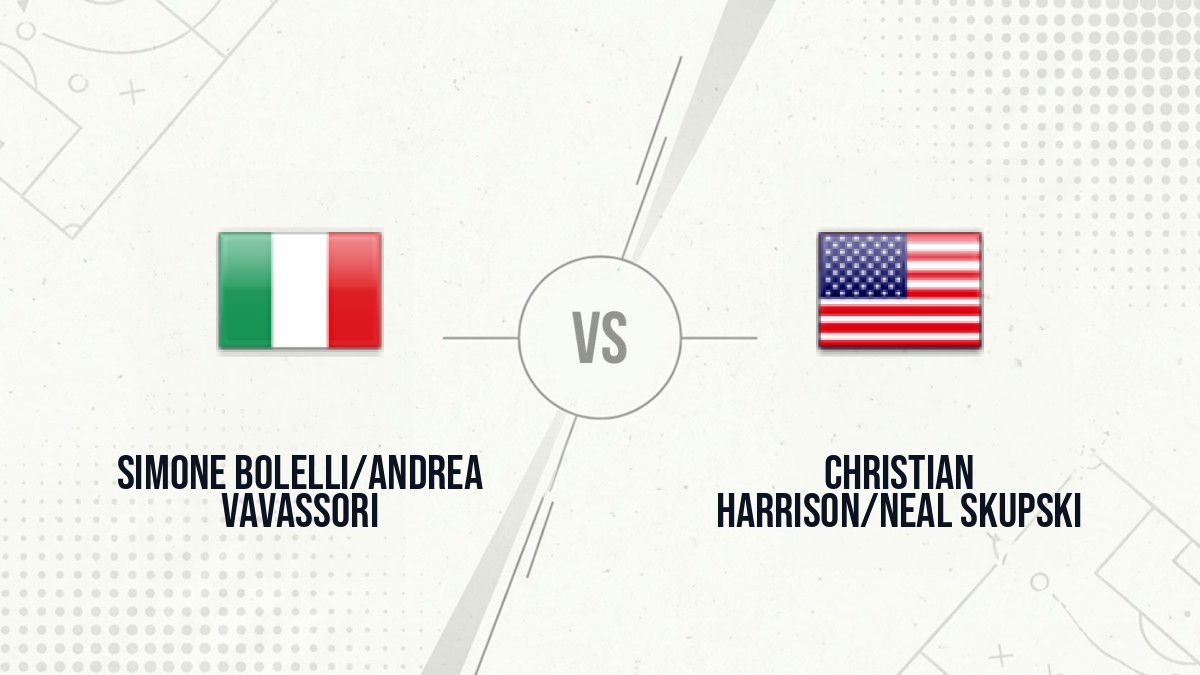 Pronostic Simone Bolelli/Andrea Vavassori Christian Harrison/Neal Skupski