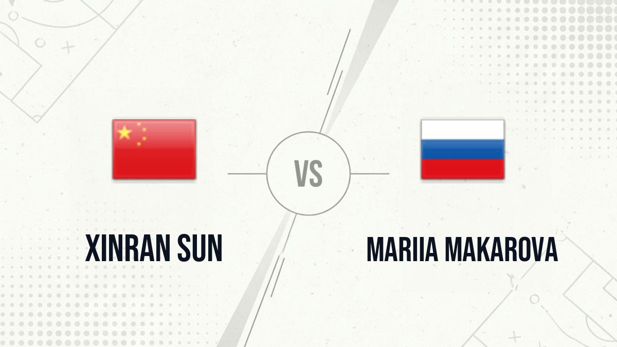 Pronostic Xinran Sun Mariia Makarova