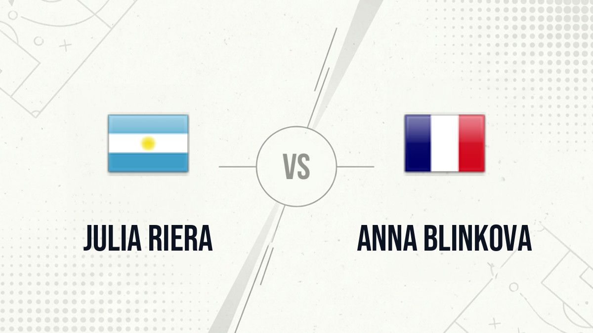 Pronostic Julia Riera Anna Blinkova