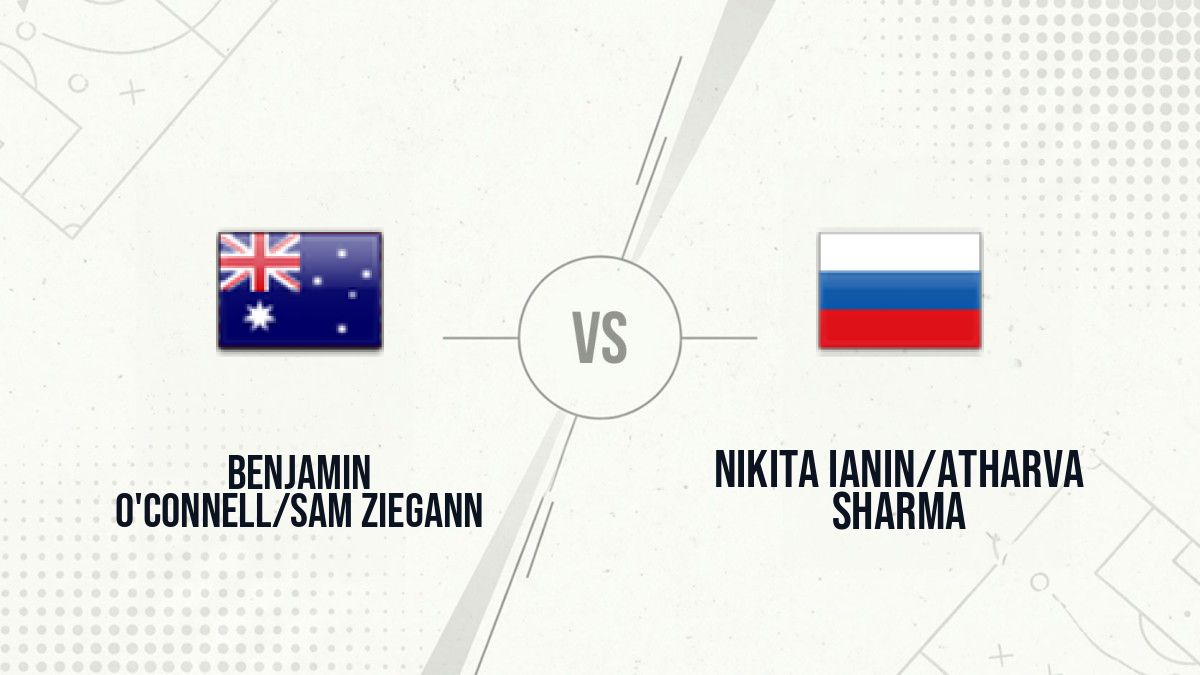 Pronostic Benjamin O'Connell/Sam Ziegann Nikita Ianin/Atharva Sharma