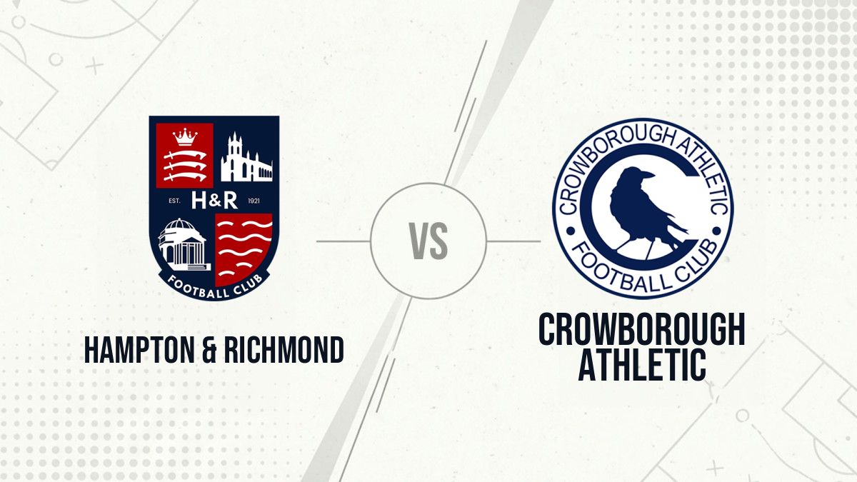 Pronostic Hampton & Richmond Crowborough Athletic