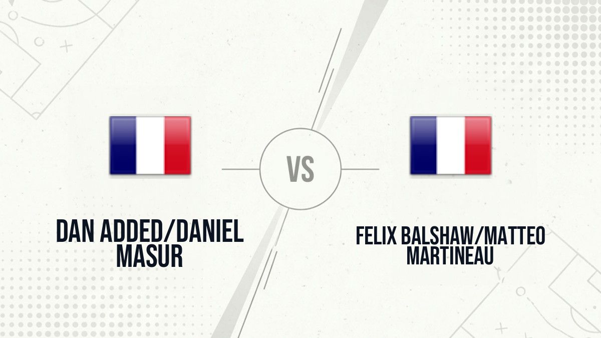Pronostic Dan Added/Daniel Masur Felix Balshaw/Matteo Martineau