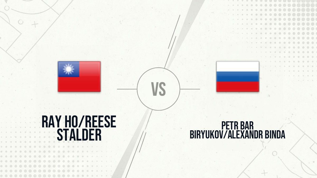 Pronostic Ray Ho/Reese Stalder Petr Bar Biryukov/Alexandr Binda