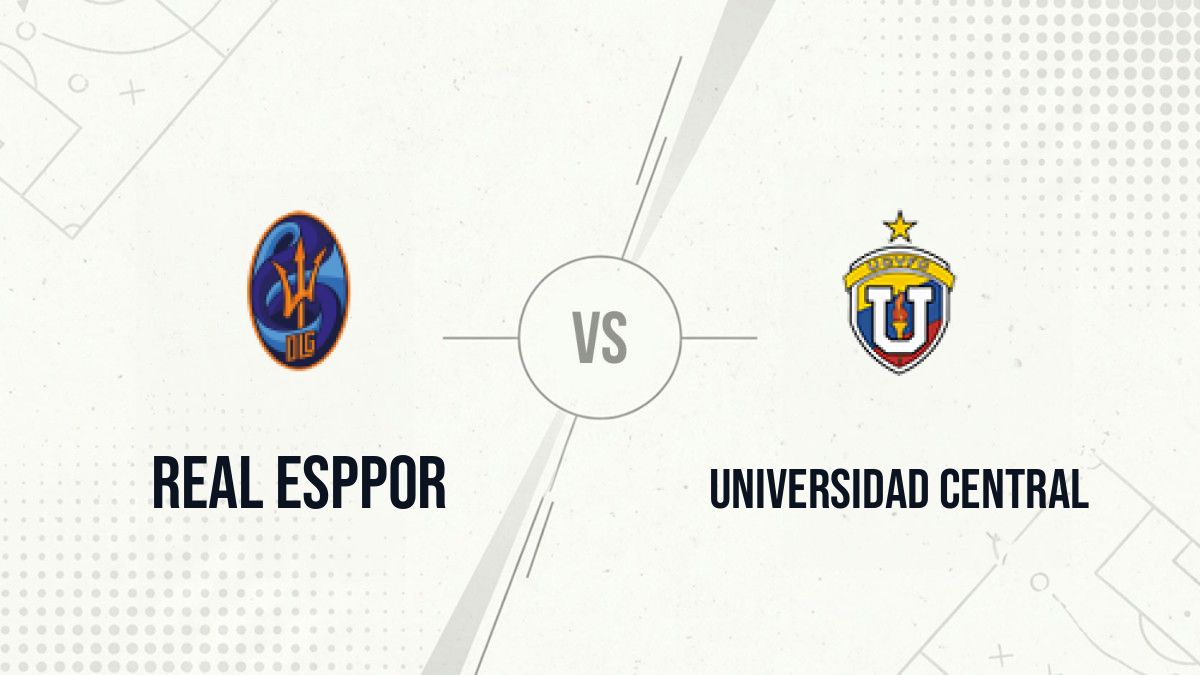 Pronostic Real Esppor Universidad Central