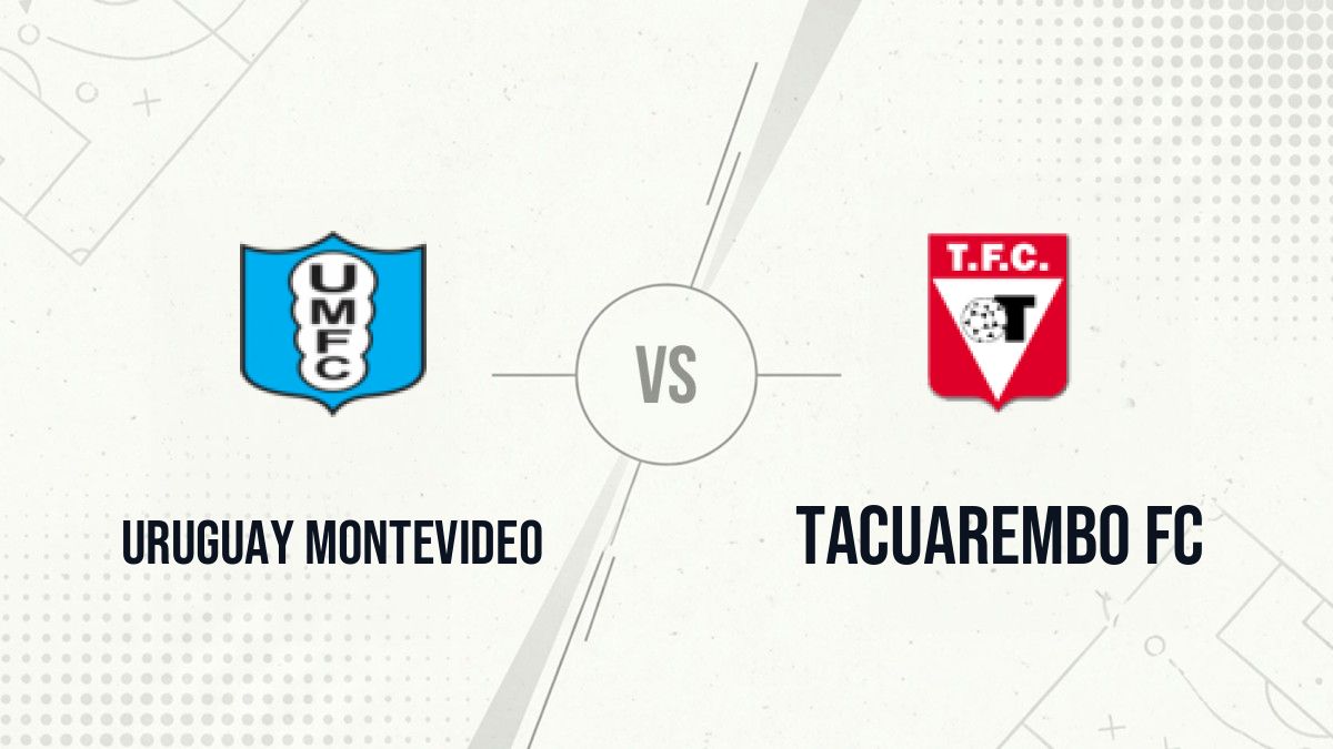 Pronostic Uruguay Montevideo Tacuarembo FC