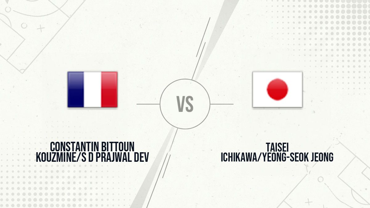 Pronostic Constantin Bittoun Kouzmine/S D Prajwal Dev Taisei Ichikawa/Yeong-Seok Jeong