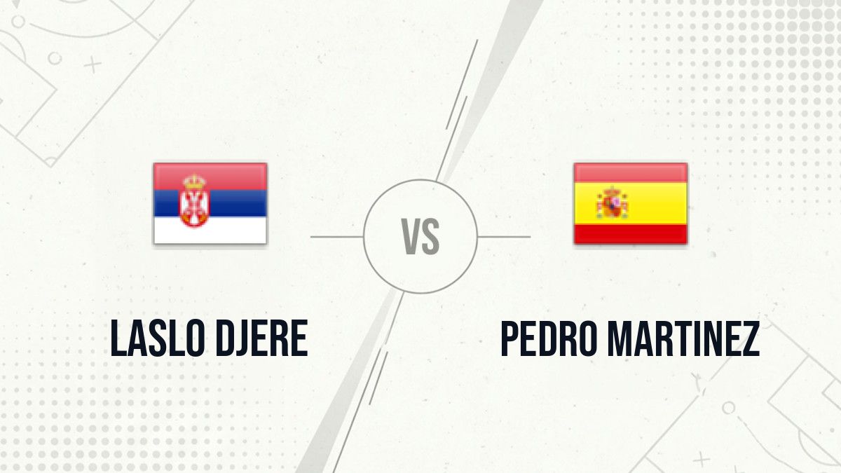 Pronostic Laslo Djere Pedro Martinez
