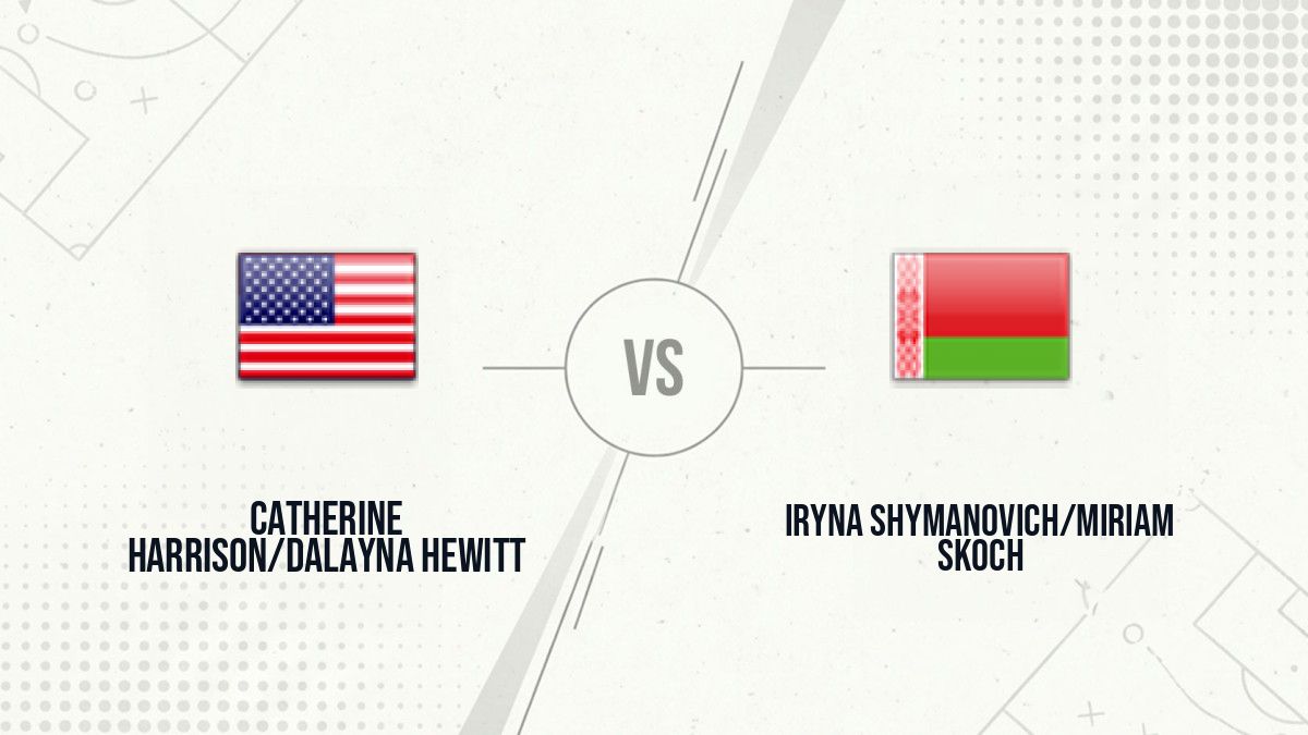 Pronostic Catherine Harrison/Dalayna Hewitt Iryna Shymanovich/Miriam Skoch