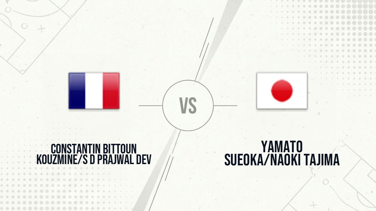 Pronostic Constantin Bittoun Kouzmine/S D Prajwal Dev Yamato Sueoka/Naoki Tajima