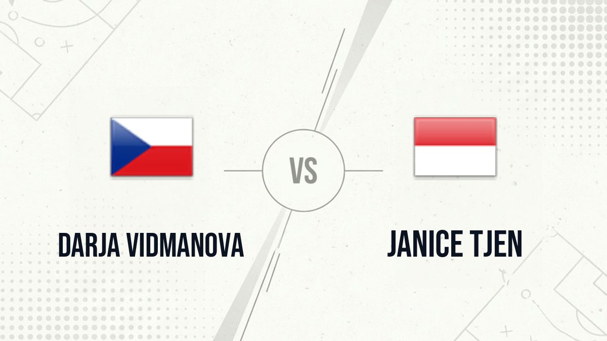 Pronostic Darja Vidmanova Janice Tjen