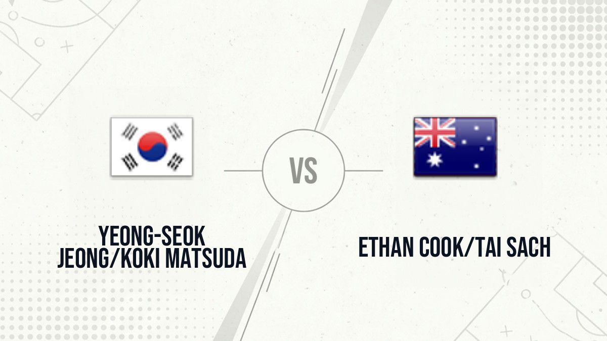 Pronostic Yeong-Seok Jeong/Koki Matsuda Ethan Cook/Tai Sach