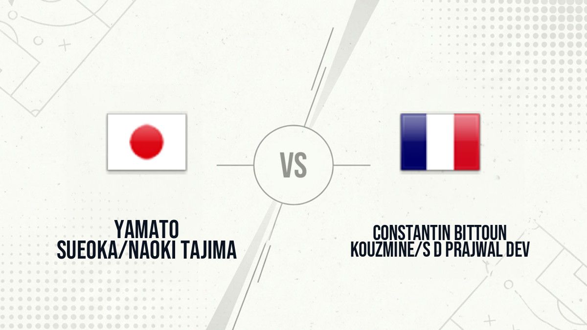 Pronostic Yamato Sueoka/Naoki Tajima Constantin Bittoun Kouzmine/S D Prajwal Dev