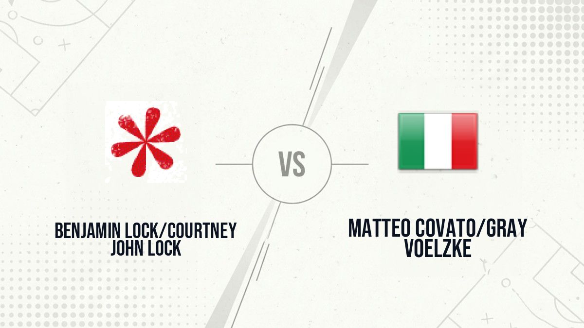 Pronostic Benjamin Lock/Courtney John Lock Matteo Covato/Gray Voelzke
