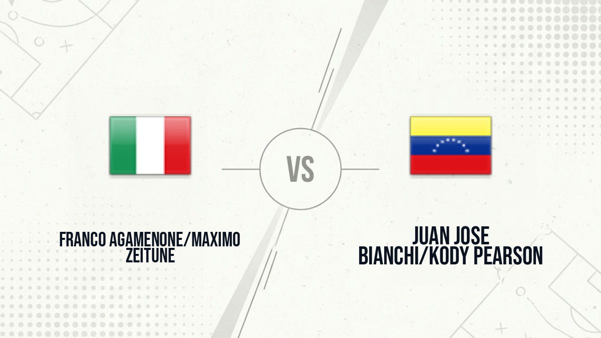 Pronostic Franco Agamenone/Maximo Zeitune Juan Jose Bianchi/Kody Pearson