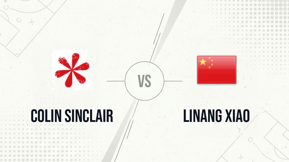 Pronostic Colin Sinclair Linang Xiao
