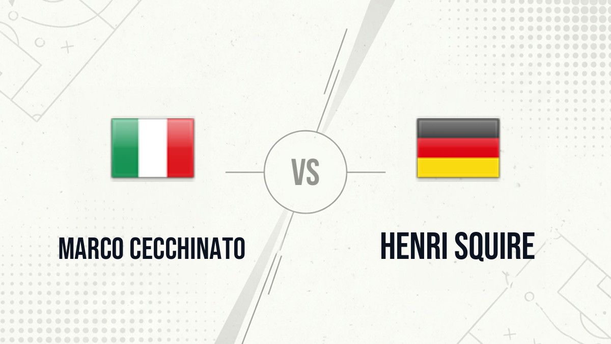 Pronostic Marco Cecchinato Henri Squire