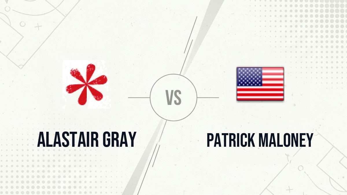Pronostic Alastair Gray Patrick Maloney