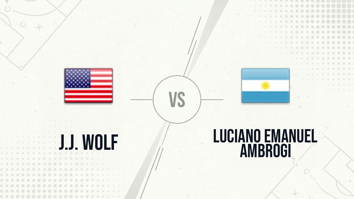 Pronostic J.J. Wolf Luciano Emanuel Ambrogi