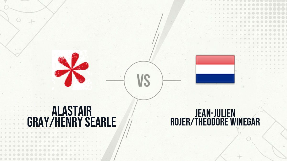 Pronostic Alastair Gray/Henry Searle Jean-Julien Rojer/Theodore Winegar