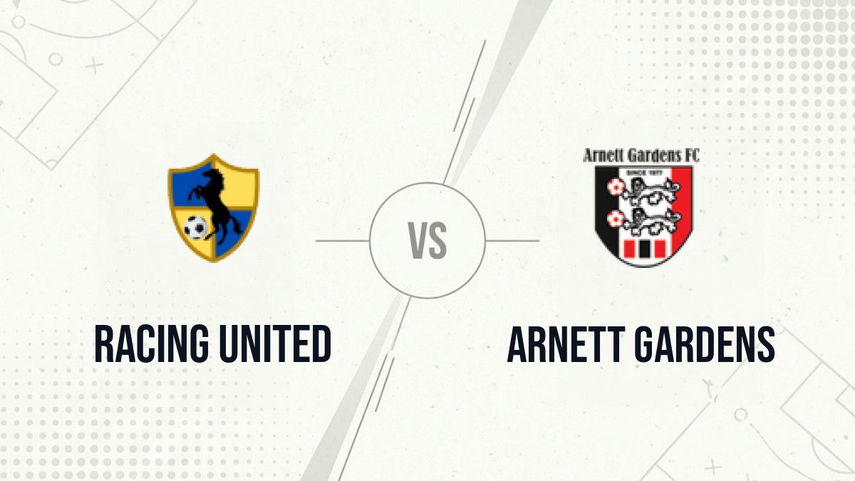 Pronostic Racing United Arnett Gardens