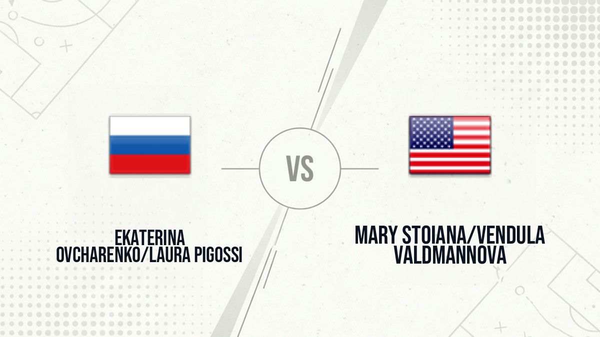 Pronostic Ekaterina Ovcharenko/Laura Pigossi Mary Stoiana/Vendula Valdmannova