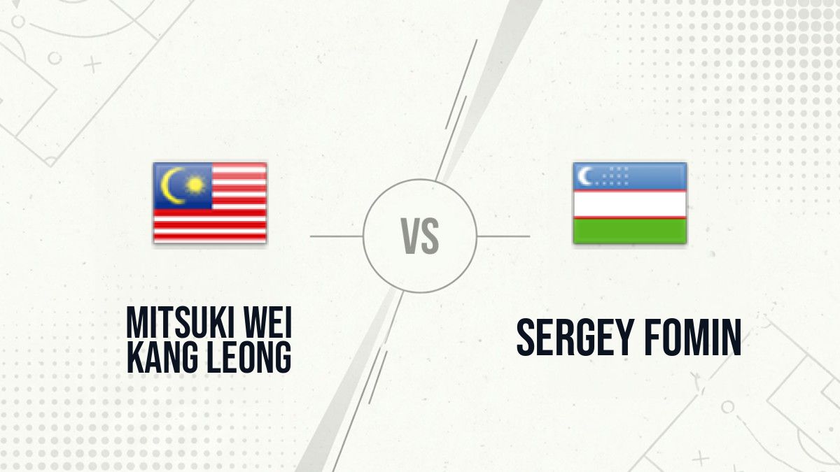 Pronostic Mitsuki Wei Kang Leong Sergey Fomin