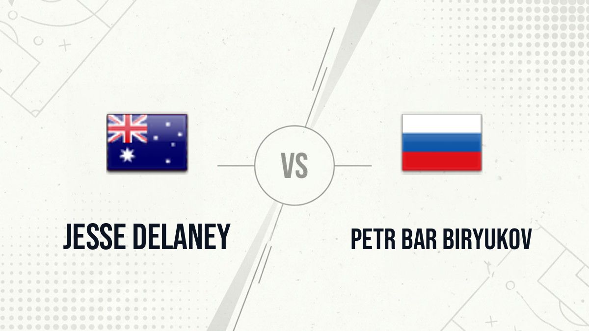 Pronostic Jesse Delaney Petr Bar Biryukov