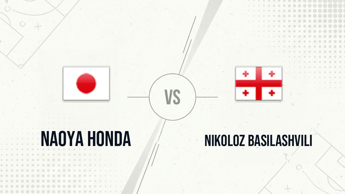 Pronostic Naoya Honda Nikoloz Basilashvili