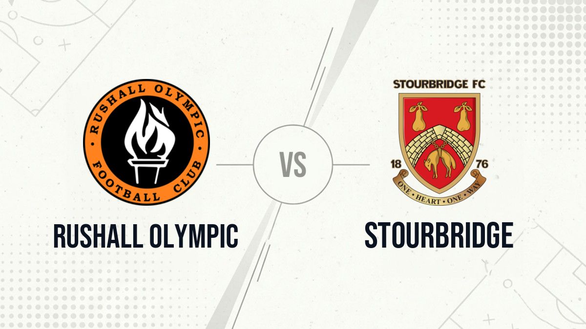 Pronostic Rushall Olympic Stourbridge