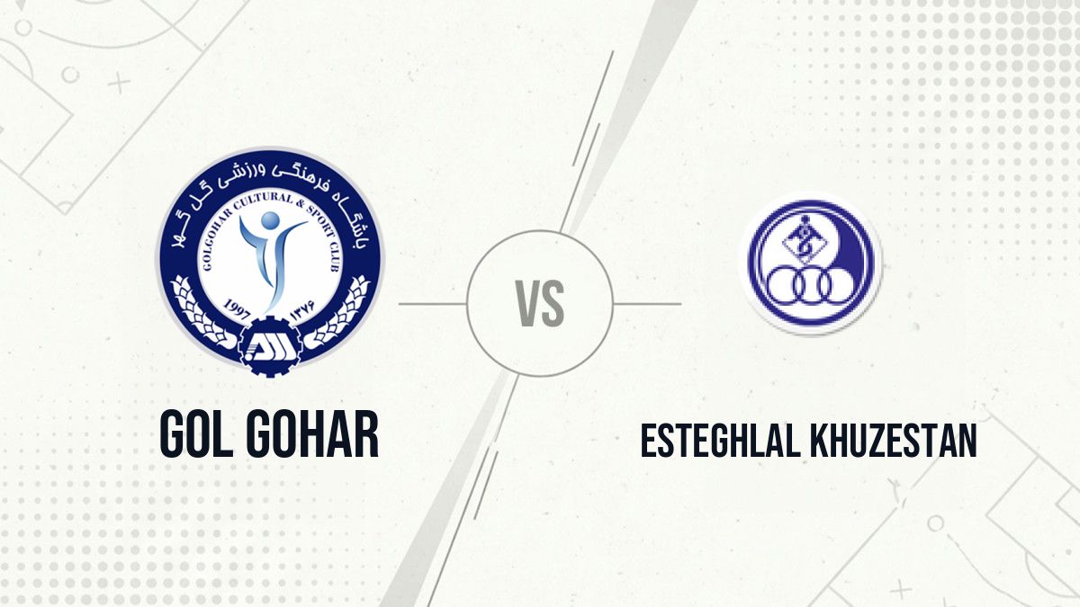 Pronostic Gol Gohar Esteghlal Khuzestan