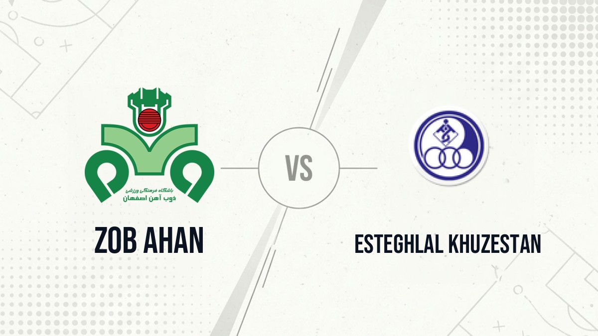 Pronostic Zob Ahan Esteghlal Khuzestan