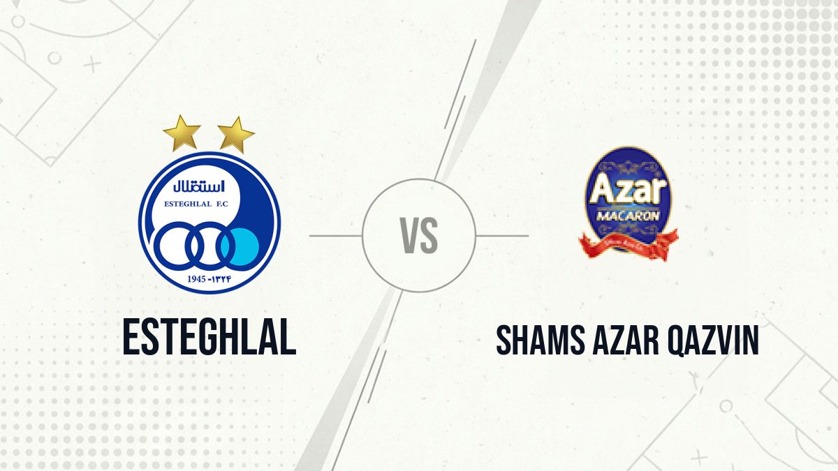Pronostic Esteghlal Shams Azar Qazvin