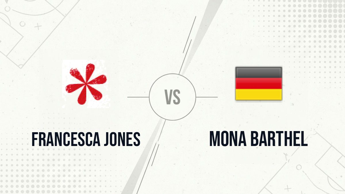 Pronostic Francesca Jones Mona Barthel