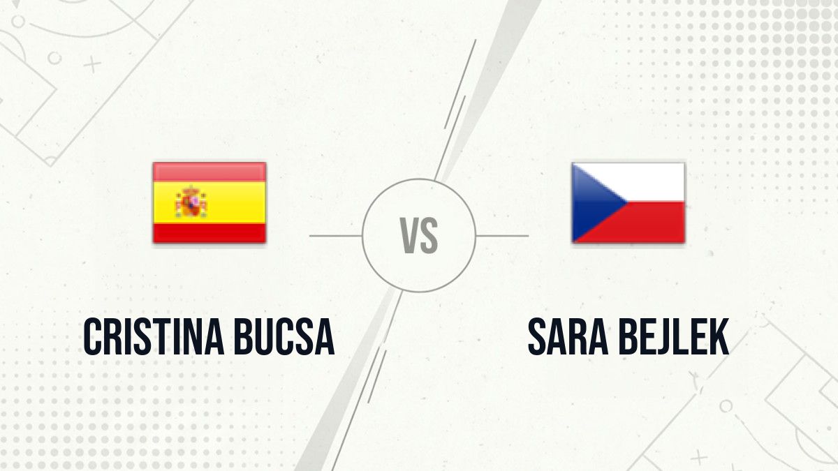 Pronostic Cristina Bucsa Sara Bejlek
