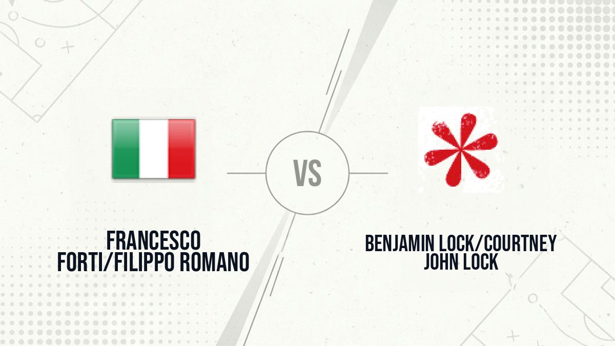 Pronostic Francesco Forti/Filippo Romano Benjamin Lock/Courtney John Lock