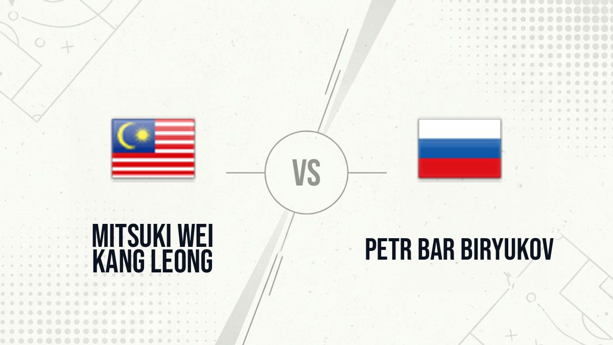 Pronostic Mitsuki Wei Kang Leong Petr Bar Biryukov