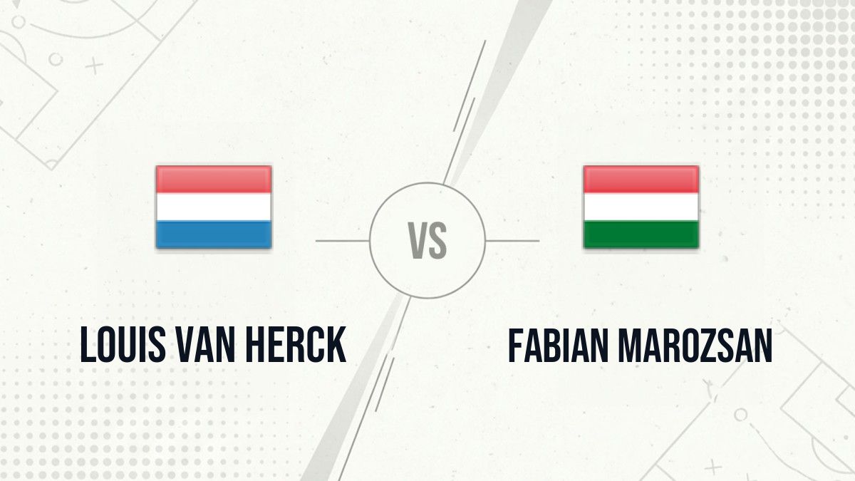 Pronostic Louis van Herck Fabian Marozsan