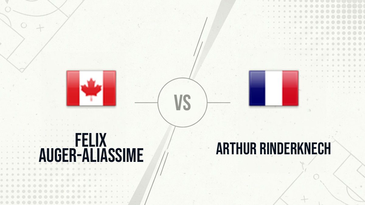 Pronostic Felix Auger-Aliassime Arthur Rinderknech