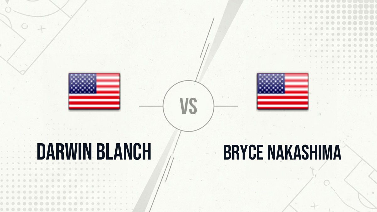 Pronostic Darwin Blanch Bryce Nakashima