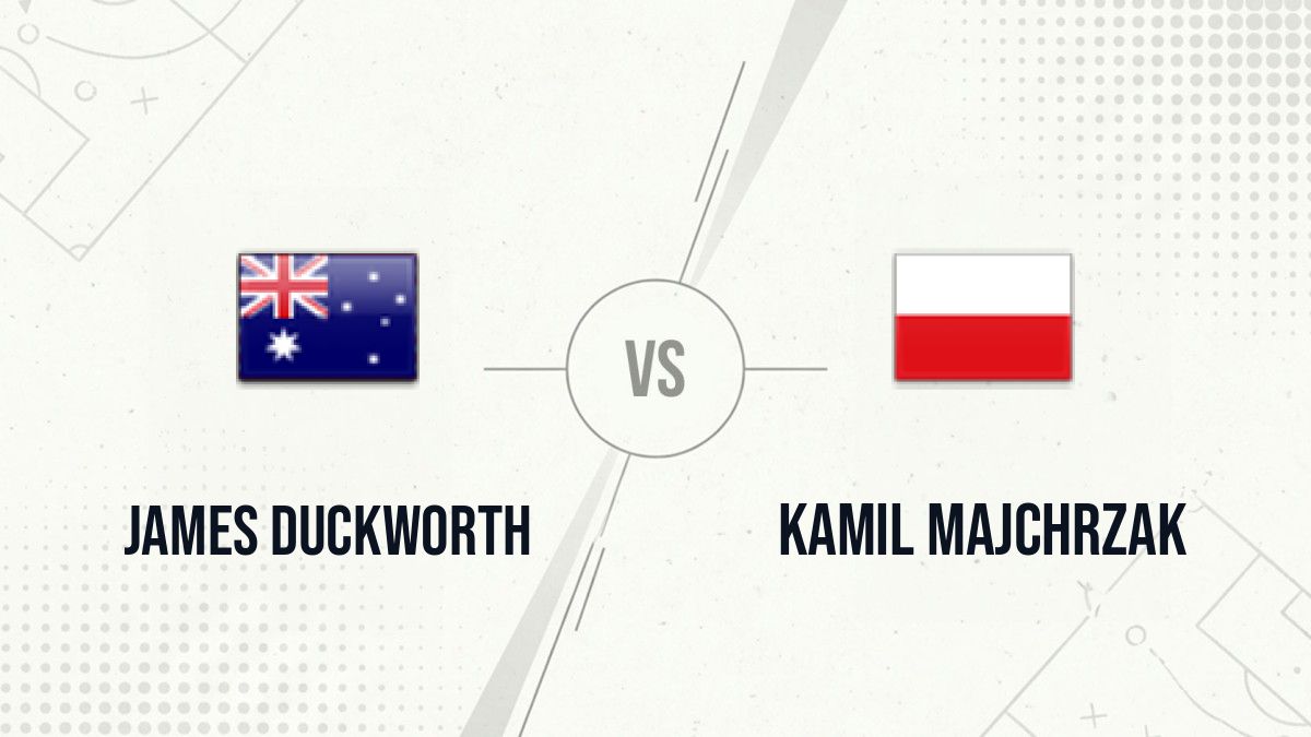 Pronostic James Duckworth Kamil Majchrzak